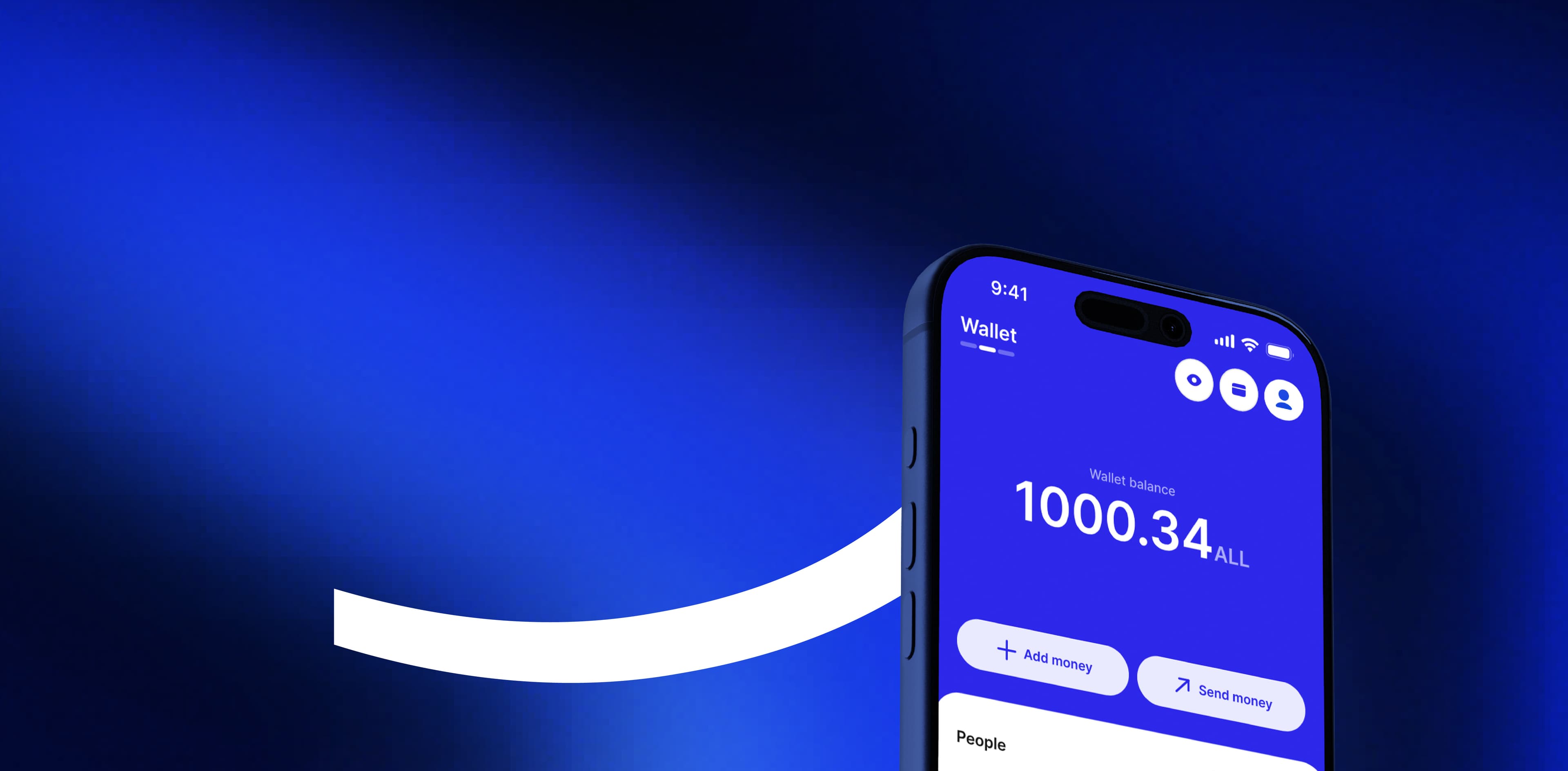All you need,
in one
app